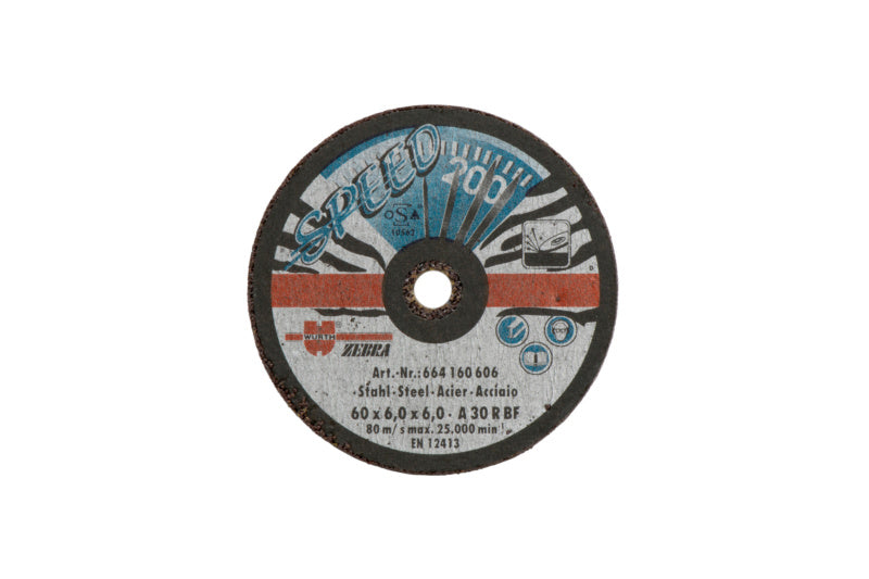 Schruppscheibe SSHB SP mit hoher Zahnform für effizientes Schneiden und Schleifen von Metall.