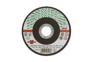 Trennscheibe gebunden TSHB GRUEN A2 in der Größe A2, ideal für Metall- und Legierungsschnitte.