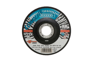 Trennscheibe gebunden TSHB LL BLAU mit 125 mm Durchmesser für präzise Metallbearbeitung.