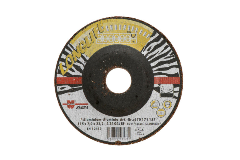 Schruppscheibe SSHB LL mit 125 mm Durchmesser und 6 mm Dicke für Winkelschleifer