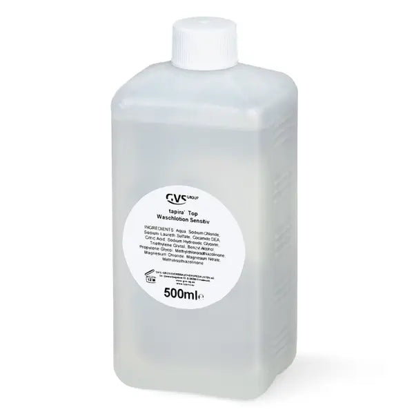 Tapira Top Waschlotion Sensitiv, parfümfrei, mikroplastikfrei, 500ml Flasche
