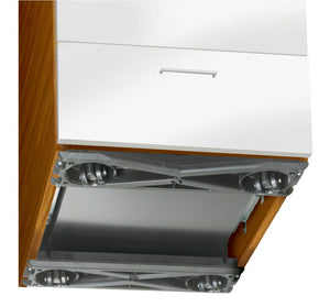 Set mit weichen Rollen für Möbel, ideal für Büros und kreative Räume.