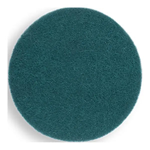 Grünes Reinigungspad mit 410 mm Durchmesser.