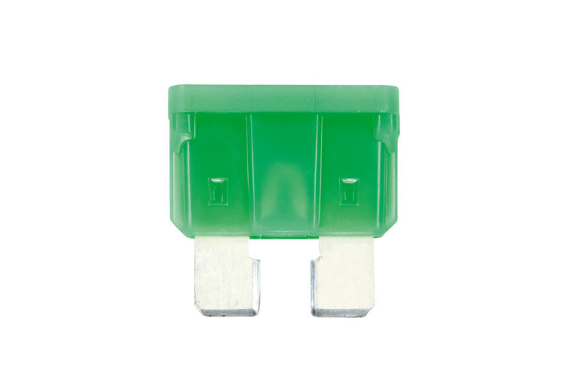 Silber-grüner FLSTESI-ATO-Sicherungsautomat 30A, 25 Einheiten sichtbar