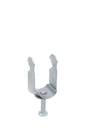 Kabelschelle KBLSHEL H aus robustem Kunststoff mit Klebestreifen zur einfachen Kabelbefestigung.