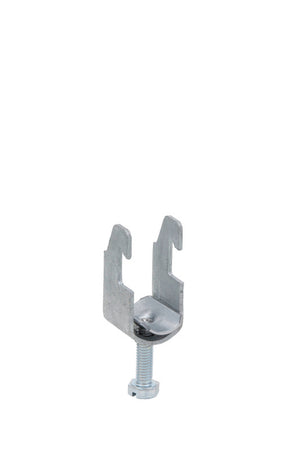 Kabelschelle KBLSHEL AC in Schwarz zur sicheren Kabelorganisation an Wänden und Möbeln.