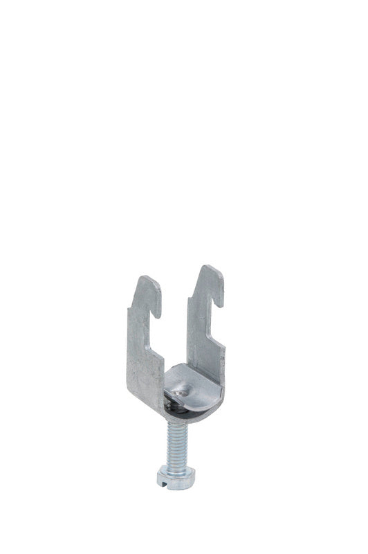 Kabelschelle KBLSHEL AC in Schwarz zur sicheren Kabelorganisation an Wänden und Möbeln.