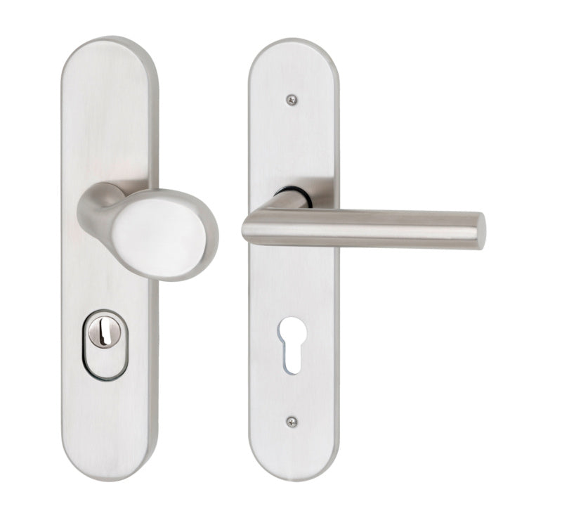 Schutzbeschlag aus Edelstahl SBS-A2-S505/FS mit robustem, korrosionsbeständigem Design