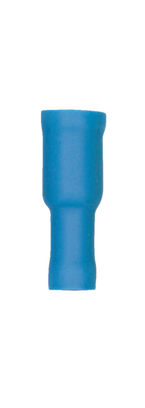 Isolierte Rundsteckhülse RDSTEHUE aus Kupfer mit robuster Bauweise und einfacher Montage.