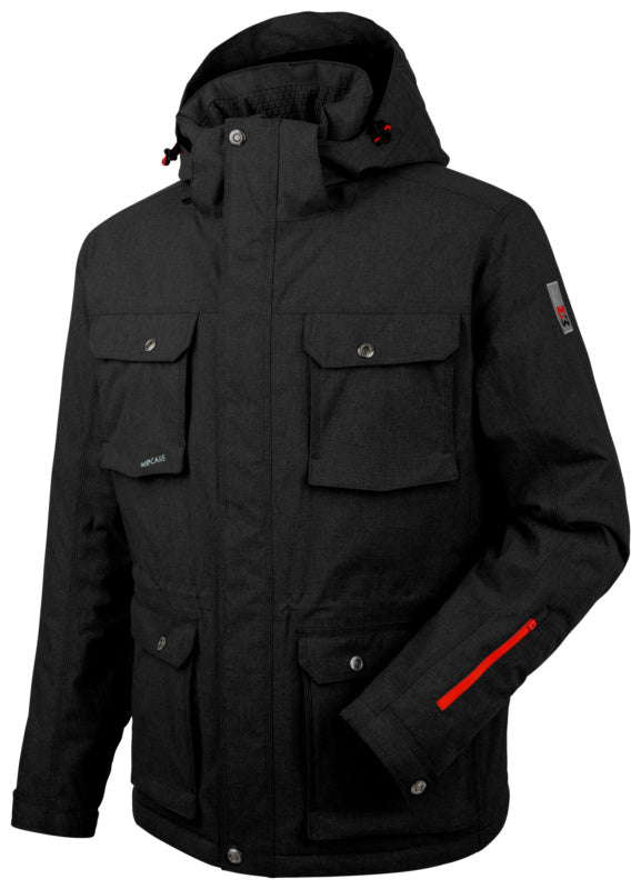 Wetterschutzjacke-PARKA NATURE TEERSCHWARZ 4XL
