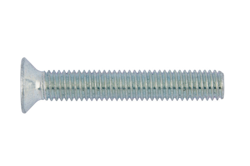 Schraube mit Senkkopf und Kreuzschlitz nach DIN965, Modell 45877 H2, aus Metall.