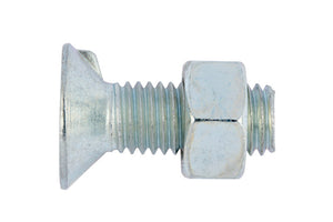 Schraube mit Senkkopf und Kreuzschlitz aus rostfreiem Edelstahl A2, ideal für verschiedene Anwendungen.