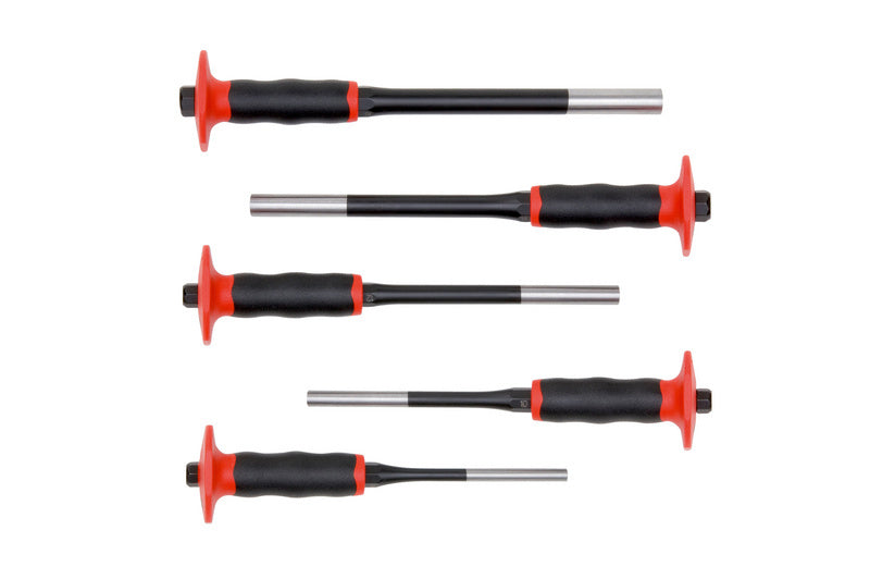 Set of five large splint drivers in various sizes and shapes.