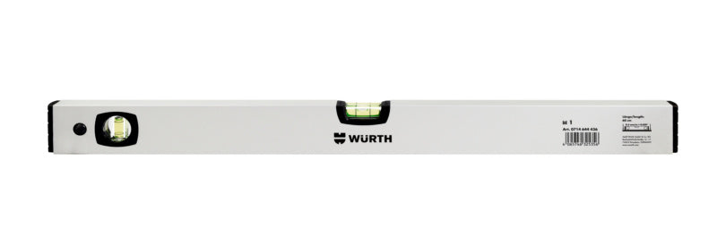 Leichtmetallwasserwaage-WAWAAGE-LMET-BAU-80     Verpackungsinhalt    1 Einheit