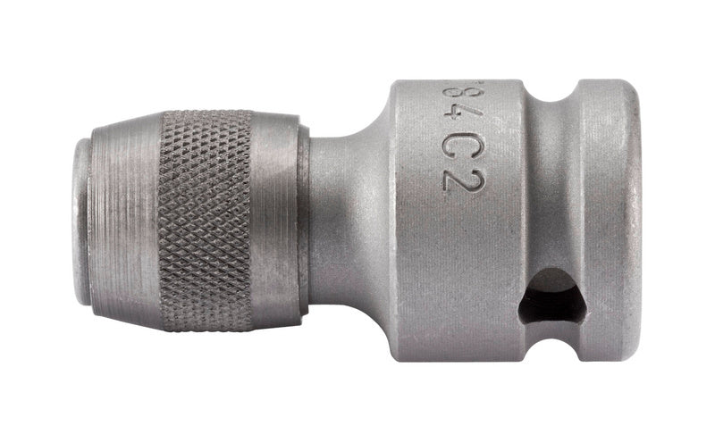 Metal adapter bit with hexagonal shaft for screwdriver compatibility