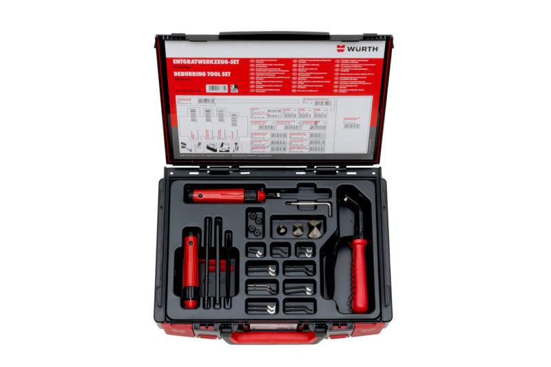 Entgratwerkzeug Sortiment/Set- ENTGRATWZG-SYSKO-31TLG     Verpackungsinhalt    1 Einheit