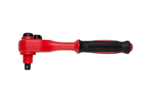 Robuste 200 mm Umschaltknarre mit 3/8 Zoll Anschluss und VDE-Schutz für Elektroarbeiten
