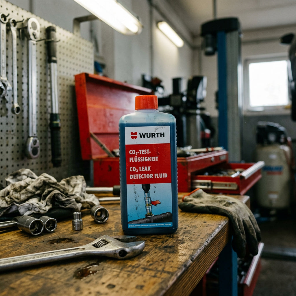 M24 Würth Lecksucher CO2 Leak Detector Fluid bottle for professional leak detection