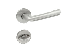 Edelstahl-Türdrücker TD-A2-A505-CLICK-ROS mit ergonomischem Design und innovativer CLICK-Technologie.