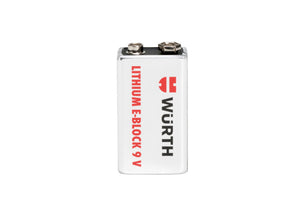 Blockbatterie-BLCKBATT-9V     Verpackungsinhalt    1 Einheit