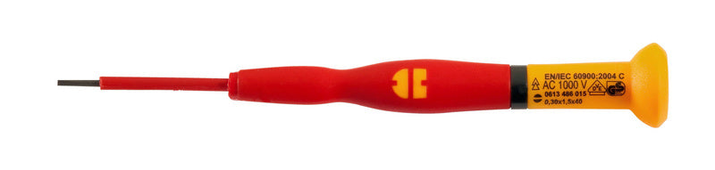 Schraubendreher Feinmechanik VDE Schlitz