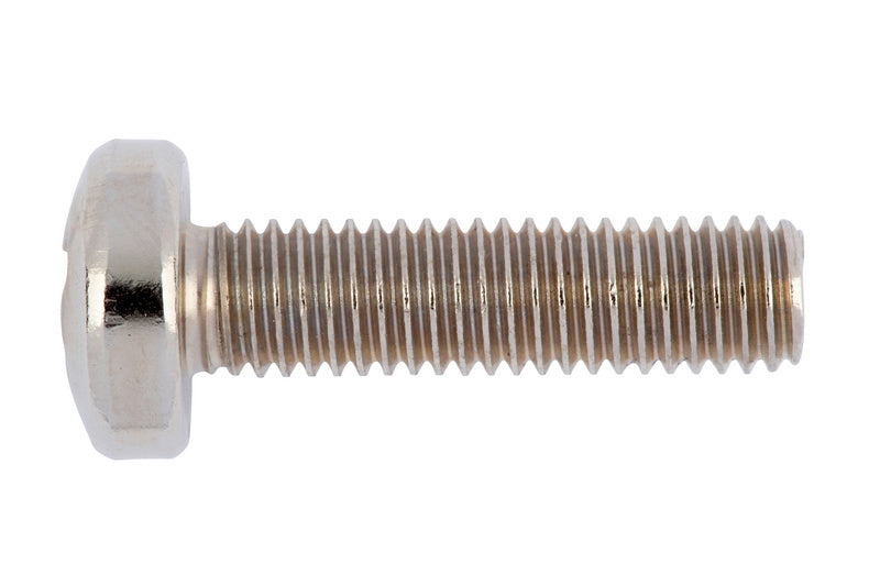 Schraube mit Linsenkopf, robustem Material und feiner Gewindeverarbeitung für vielseitige Anwendungen.