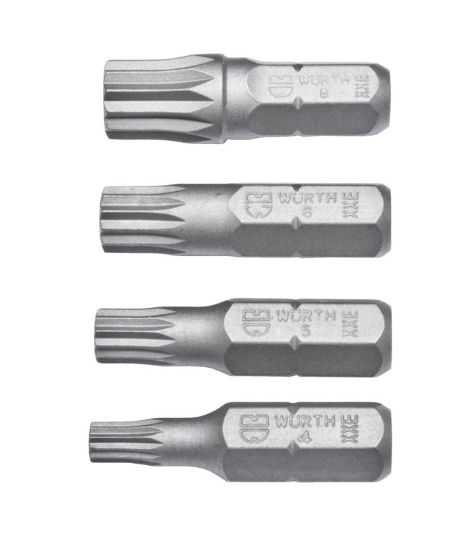 Bit Sicherheit Sortiment-BIT-SIH-SORT-XZN-(M4-8)-4TLG     Verpackungsinhalt    1 Einheit