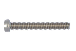 Schraube Zylinderkopf mit Schlitz, Durchmesser 4,5 mm und Länge 30 mm, aus robustem Material.