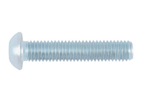 Abgeflachte Halbrundkopfschraube ISO 7380/1 aus Stahl mit Festigkeitsklasse 10.9
