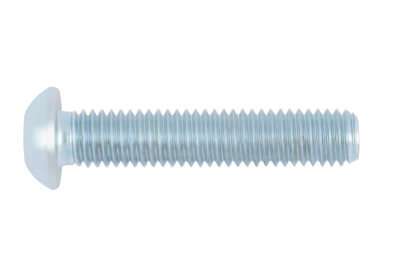 Abgeflachte Halbrundkopfschraube ISO 7380/1 aus Stahl mit Festigkeitsklasse 10.9