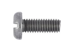 Hundert Stahl-Schrauben DIN 85, M10 x 80 mm, Festigkeitsklasse 4.8, verzinkt, Packung