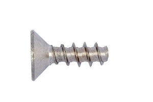 Schraube mit Senkkopf aus Edelstahl für Kunststoffe, Größe T8, Modell W1423 A2