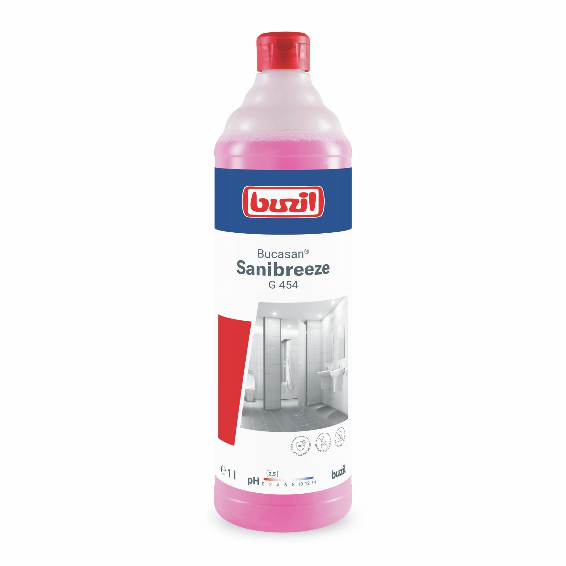 Bucasan Sanibreeze Sanitärreiniger – 1L Flasche, Hautverträglich
