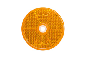 Rotes und gelbes rundes Produkt mit 60 mm Durchmesser, 10 Einheiten verpackt