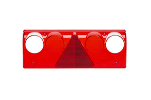 Runde Lichtscheibe aus klarem Material für Leuchte Modell 081246732/742, einzelne Einheit.