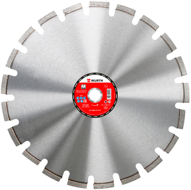 Diamanttrennscheibe-TSHB-DIA-ASPHALT-BO25,4-D600MM     Verpackungsinhalt    1 Einheit