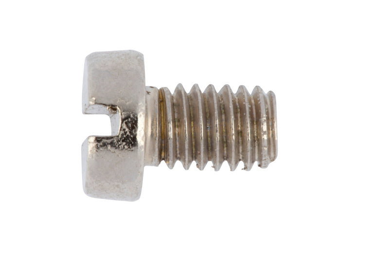 Schraube Zylinderkopf mit Schlitz, rostfreier Edelstahl A2, DIN84, Festigkeitsklasse 70.