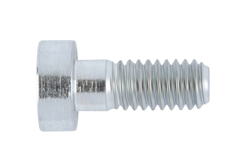 Schraube mit Innensechskant, Zylinderkopf, DIN6912, 10.9, IS17, metallische Oberfläche.