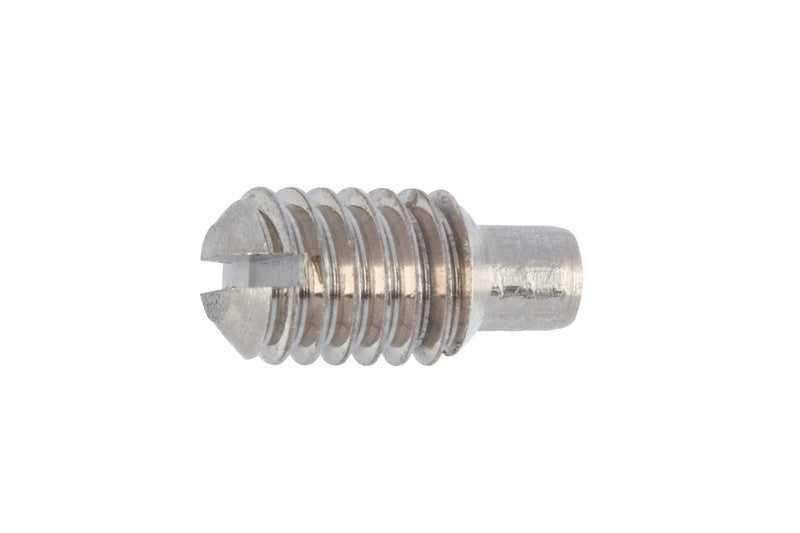Gewindestift Schlitz u. Zapfen-STI-ZAPF-DIN417-A1-SZ-M4X8     Verpackungsinhalt    100 Einheit