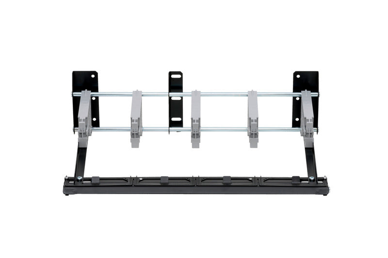 Abrollsystem ohne Zubehör, robust und leicht für flexibles Materialhandling.