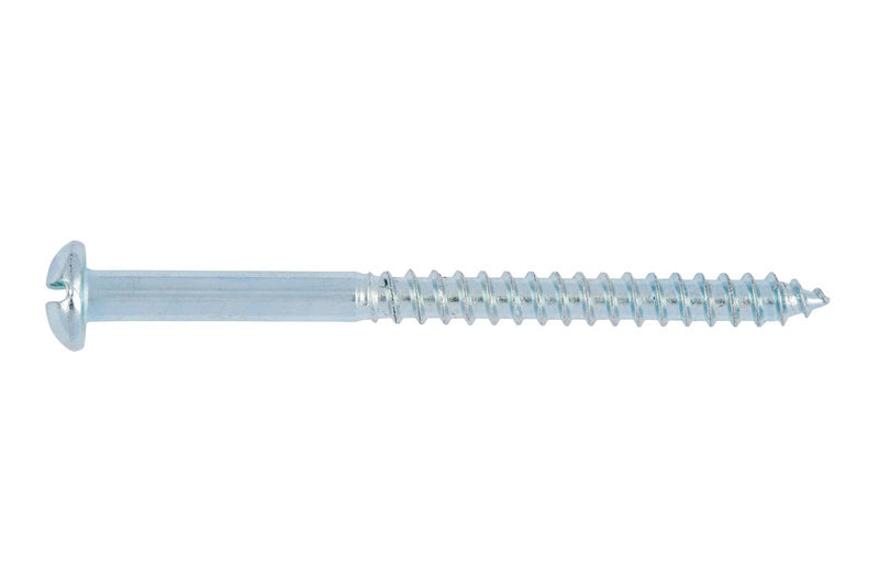 Holzschraube Halbrundkopf m. Schlitz-SHR-HRDKPF-DIN96-HO-SZ-(A2K)-6X50     Verpackungsinhalt    200 Einheit