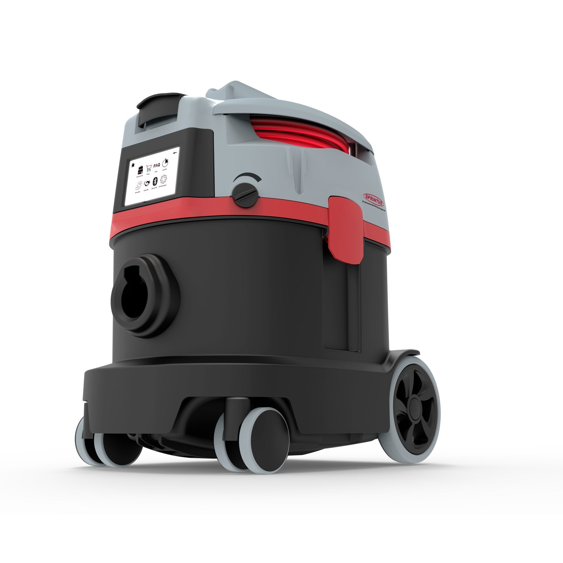 Sprintus M24 Era PRO Trockensauger mit Display und roten Akzenten.