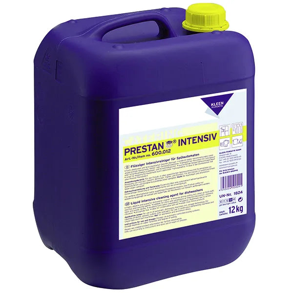 12 kg Kanister mit PRESTAN Intensiv Industriereiniger in Lila.