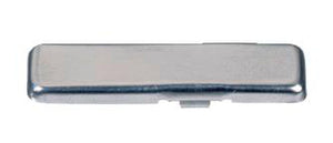 Robuste Scharnier-Abdeckkappe Nexis ZB in neutraler Farbe für Innen- und Außenbereich.