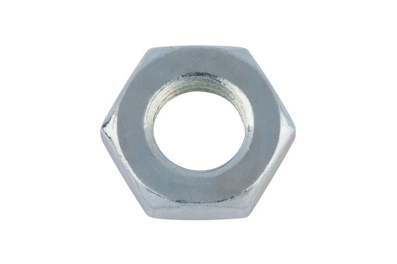 Niedrige Sechskantmutter MU 6KT DIN439B 4 aus korrosionsbeständigem Material, 6 mm Durchmesser.