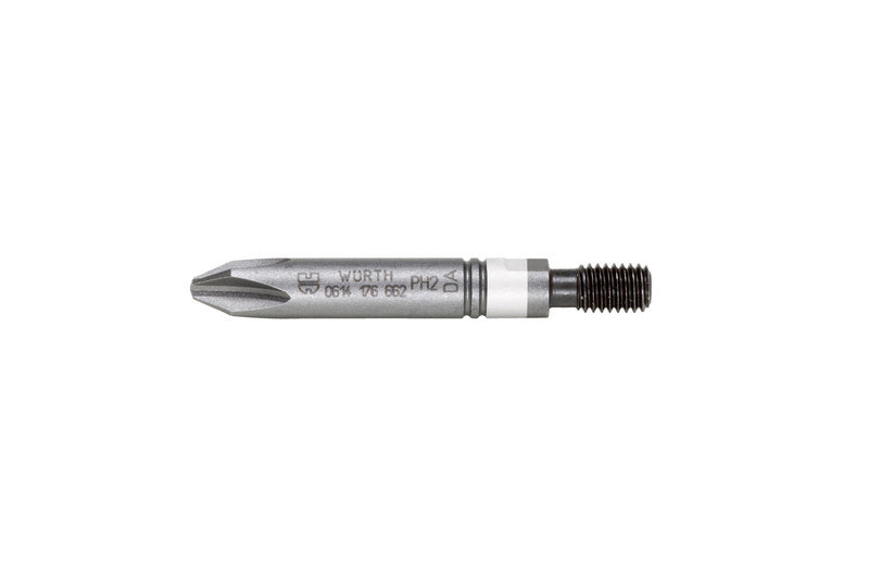 Bit Phillips-BIT-PH2-WEISS-M5-L45MM-SCHRAUBAUTOMAT     Verpackungsinhalt    5 Einheit