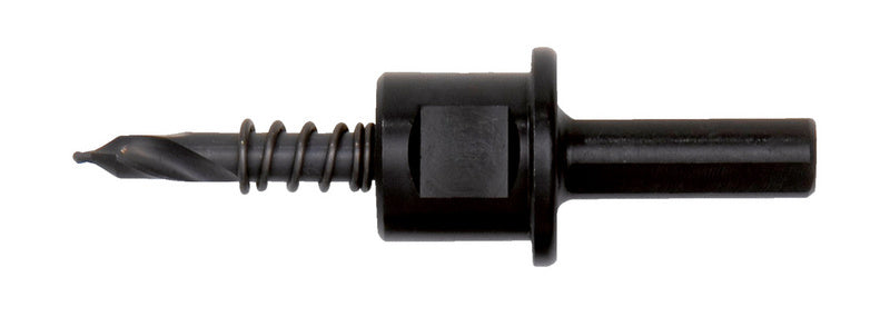 Runde Zylindersäge mit Aufnahme für präzise Schnitte in Holz, Kunststoff und Metall.