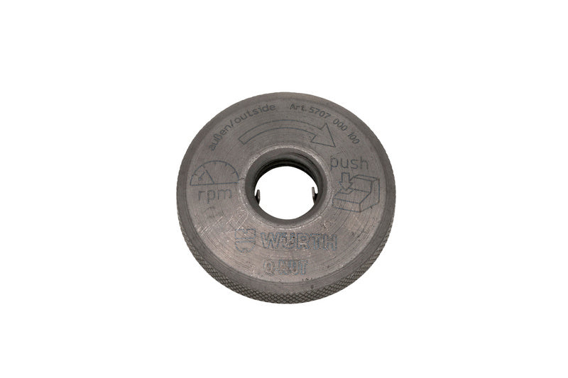 Winkelschleifer Elektro Zubehör-SHNLSPNMU-Q-NUT-F.WNKLSHLF-BIS150MM     Verpackungsinhalt    1 Einheit