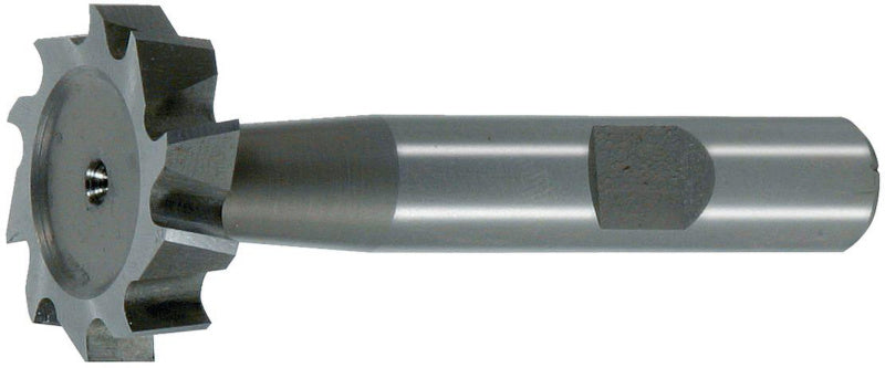 Nuten und Schlitzfräser SZFRS DIN850D HSCO aus HSCO mit stabiler Schneidengeometrie.