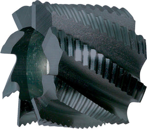 Walzenstirnfräser aus HSCO mit TIALN-Beschichtung für präzise Metallbearbeitung.